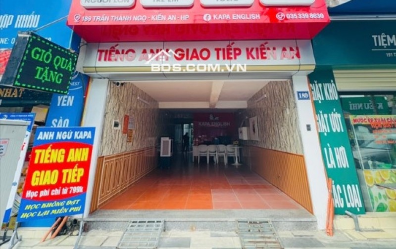 Bán Nhà Mặt Đường 213m²  Trung Tâm Kiến An – Trần Thành Ngọ, Hải Phòng – Vừa Ở Vừa Cho Thuê, Dòng Tiền Ổn Định